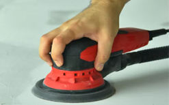 Machine à poncer électrique sans balais 350w, <span class=keywords><strong>ponceuse</strong></span> orbitale aléatoire multifonction avec interrupteur à palette, <span class=keywords><strong>ponceuse</strong></span> orbitale - Product Image 6