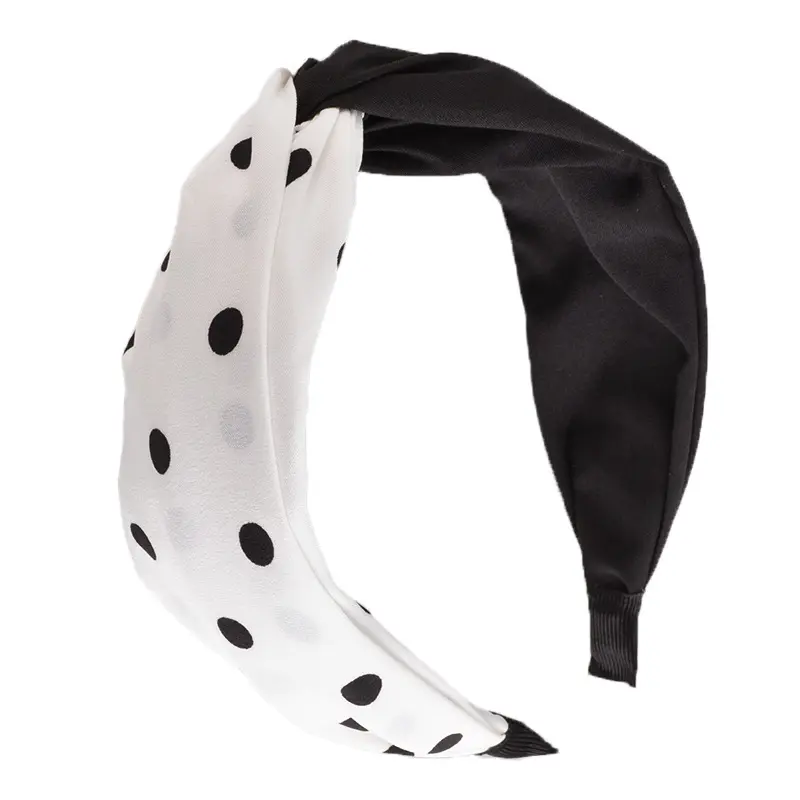 Big Polka Dots hairband women party hair accessory custom handmade hairband headbands for ladies