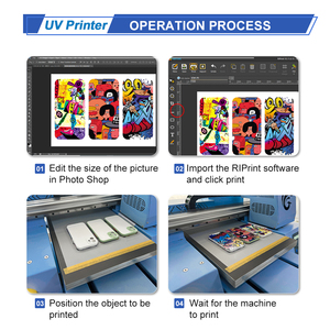 Impresora UV DTF Automática de Tamaño A3 con Barniz, Cabezales Xp600, Película PET, Máquina de Impresión de Adhesivos UV LED de Cama Plana en Venta - Product Image 4