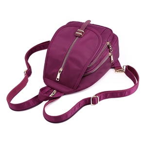 De moda Casual damas mochila de nylon impermeable elegante multifunción ocio de las mujeres mochila - Product Image 4