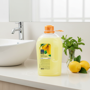 Jabón Líquido para Manos AQUAVERA con Ingredientes Químicos (SLS) - Limpieza Básica Aroma Limón 2.5L Certificado ISO 9001 y GMP para Adultos - Product Image 3