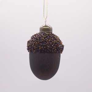 Adorno Navideño de Lujo en Oferta, Piñas de Cristal Hechas a Mano de 8 cm con Colores Personalizables para Decoraciones Navideñas - Product Image 1
