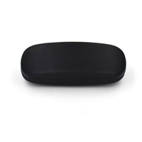 Coque rigide en cuir bleu haut de gamme étui rigide boîte de rangement pour lunettes étui à lunettes en cuir boîte à lunettes