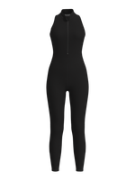Combinaison de sport zippée pour femme, tenue de gym, vêtements de sport, combinaison de yoga, combinaison une pièce pour l'entraînement