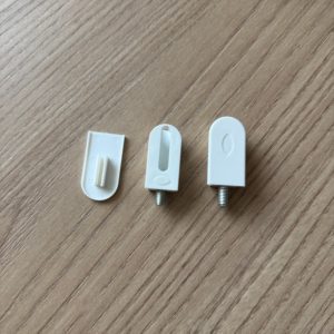 Accesorios de Combinación para Gabinetes de Plástico Tres en Uno, Fijaciones Modernas y Sencillas para Muebles, Tornillos para Armario, Herrajes para Dormitorio - Product Image 1