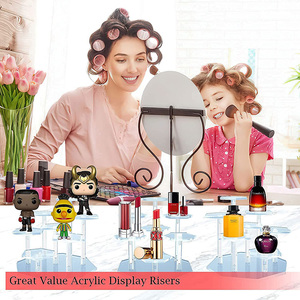 Support d'affichage en acrylique pour figurines, objets de collection, jouets et poupées, <span class=keywords><strong>bijoux</strong></span>, organisateur de collection de figurines d'<span class=keywords><strong>action</strong></span> - Product Image 3