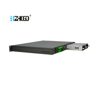 Amplificador Óptico EDFA Hengchi HCEA-1550-4*16dBm 1550nm de 4 Puertos, Equipo de Fibra Óptica FTTH, Conectores SC/APC y SC/PC, -4~+10dBm