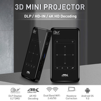 Alston — micro projecteur M6 Wifi 2.4G/5G, android, portable