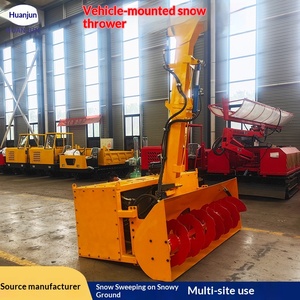 Is Equipped with <b>Snow</b> Sweeping and <b>Snow</b> Clearing <b>Machine</b> Large Area Road Rapid <b>Snow</b> Vehicle-Mounted Large <b>Snow</b> Throwing <b>Machine</b> - Product Image 1