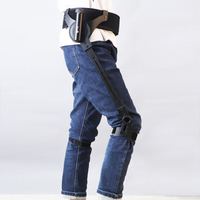 Exosquelette de marche pour la rééducation des jambes, pour personnes âgées, patients victimes d'AVC, hémiplégie, en alliage d'aluminium, pliable en une seconde, léger