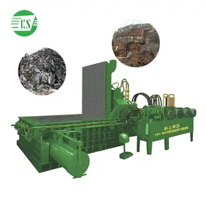 Keshang Y81-800 série horizontal automática prensa enfardadeira sucata de ferro cobre