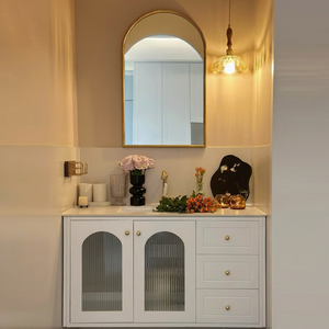 Bathroom cabinet combination slate seamless ceramic integrated basin French retro washstand wash basin wash basin - Product Image 1