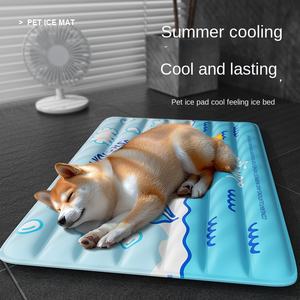 Haustier-Kühlmatte Sommer Hunde- & Katzen-Kühlmatte Kratzfestes Weiches <span class=keywords><strong>Gel</strong></span>-Material Quadratische/Runde/Ovale Formen Großhandel - Product Image 5