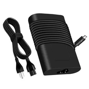 dell 65W 20V 3.25A USB C laptop charger fit for dell charger type-c fast charging phone battery charger Travel type c adapter