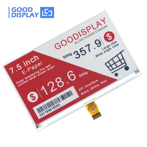 Écran couleur E Ink GooDisplay 7,5 pouces GDEY075Z08 Module d'affichage E-Paper SPI avec carte adaptateur EPD HAT Papier électronique basse consommation - Product Image 2