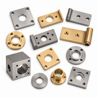 Pièces de fabrication sur mesure en tôle, découpe laser, aluminium, acier inoxydable, laiton, usinage CNC de précision, fabricant OEM ODM