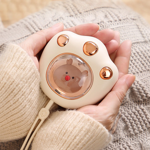 NEWYUES <span class=keywords><strong>Calentador</strong></span> de Manos Eléctrico Recargable por <span class=keywords><strong>USB</strong></span> para Invierno, Mini <span class=keywords><strong>Calentador</strong></span> de Manos con Forma de Garra de Gato, para Viajes al Aire Libre y Uso en el Automóvil - Product Image 1