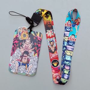 Nuevos Estilos 2025, 1 PIEZA, Porta Tarjetas de Crédito de Plástico con Cordón, Diseño de Anime, Porta Identificación Bancaria, Funda para Tarjeta de Autobús - Product Image 6