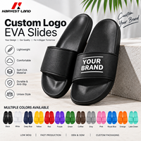 Sandali Slide in EVA con Logo Personalizzato, Unisex, Morbidi, Leggeri, Antiscivolo, Stampa UV, Etichetta Privata, Fornitore all'Ingrosso