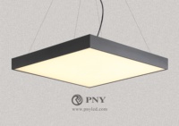 Éclairage intérieur pour bureau à domicile 30W 40W 50W 60W 80W Aluminium moulé sous pression SMD Slim Square Round Plafonnier Led Panel Light