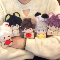 Jeu Love and Deep Space Plush Toy Rafayel Xavier Zayne Caleb Sylus 10cm Animal Ear Mini Pendant Cosplay Keychain Blind Box