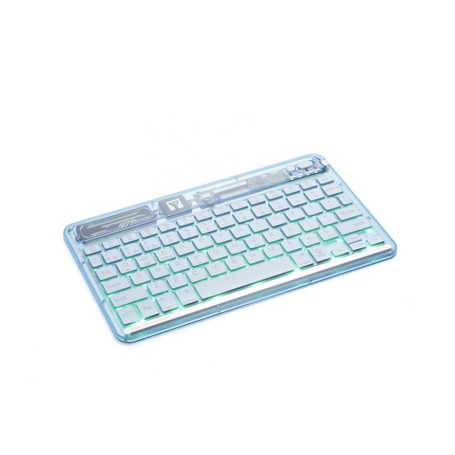 Portable Wireless Mini Teclado Ultra Keyboard for S8 S9 S10 Tablets and Ipad Pro Air 4 11 10.9 Inch BT Interface