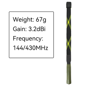 Antena Mágica de Nylon Portátil para Radio, 144/430MHz, 3.2dBi, Conector SMA-Hembra para Radios Portátiles, Uso en Hoteles, Edificios y Exteriores - Product Image 2