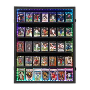 Thể thao bóng <span class=keywords><strong>Box</strong></span> - 35-Card LED có thể khóa hiển thị với Remote & UV bảo vệ cho giao dịch thẻ - Product Image 1