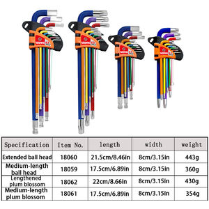 汽车修理手动工具用L手柄六角扳手通用内六角钥匙头 - Product Image 6