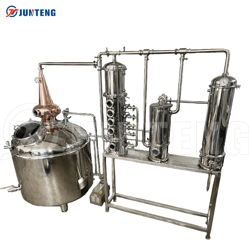 300litre copper cassava starch processing machine ethanol making machine for micro distillery