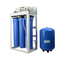 Système d'osmose inverse commercial 400GPD 600GPD 800GPD, purificateur d'eau RO avec réservoir sous pression pour hôtels et usage domestique, 5 étapes