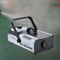 Équipement de scène de fête de mariage Machine à brouillard bas télécommande effets spéciaux fabricant de fumée DMX512 1500W Machine à fumée pour DJ Disco