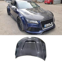 Kit carrosserie capot moteur en fibre de carbone pour Audi A7 S7 C7 C7.5 2009 2010 2011 2012 2013 2014 2015 2016 2017 2018
