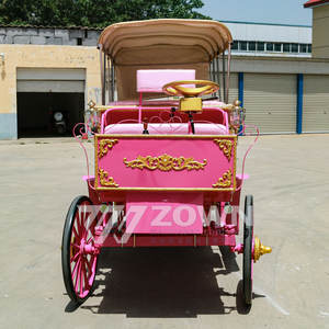 Европейский экскурсионный Электрический Свадебный живописный прием, карета, Золушка, тыква, романтическое путешествие, свадебная карета - Product Image 5