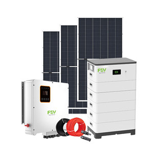 Sistema Solar Completo de 15KW, 5KW, 10KW, Kit Solar Completo Híbrido Conectado a la Red para el Hogar, Sistema de Energía Solar - Product Image 1