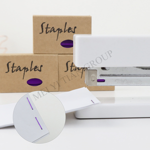 Agrafes pour bureau, 10 pièces, 26/6, 12mm de largeur, 950/boîte, <span class=keywords><strong>Rose</strong></span>, or, noir, bleu, violet - Product Image 5