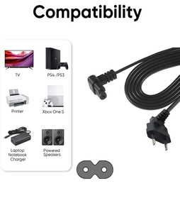 สายไฟ EU C7 แบบมุมฉาก ประหยัดพื้นที่ - Product Image 4