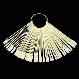 Muestras de uñas Tarjeta de color Gráfico de visualización Plantilla de esmalte de gel Consejos de Arte de uñas Soporte de muestra Práctica de esmalte de uñas Paleta acrílica - Product Image 2