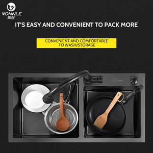 Popolare grande singolo multifunzione Anti-graffio lavello digitale lavello cucina <span class=keywords><strong>lavelli</strong></span> da bagno per la cucina - Product Image 4