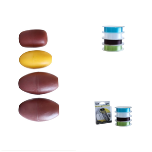 Matériel de pêche à bas prix, <span class=keywords><strong>flotteur</strong></span> ovale en PVC/EVA, <span class=keywords><strong>flotteur</strong></span> de filet, bouée <span class=keywords><strong>pour</strong></span> la pêche en mer et l'élevage de poissons - Product Image 4