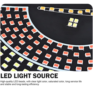 Panneau d'affichage LED à matrice d'yeux <span class=keywords><strong>de</strong></span> démon animés USB pour voiture Audi, camion, tout-terrain, SUV, pare-brise, yeux <span class=keywords><strong>de</strong></span> démon, lumières <span class=keywords><strong>de</strong></span> remorque, lampes automobiles - Product Image 5