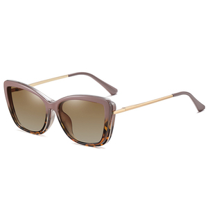 Occhiali da Sole Polarizzati TR90 con Lenti Ottiche, Forma Cat-Eye, Clip Magnetica per Lettura, Spedizione Diretta - Product Image 4