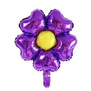 36" & 24" Colorful Sun Flowers Foil Balloons Smile Face Helium Balloon for Festive Decor - Product Image 3
