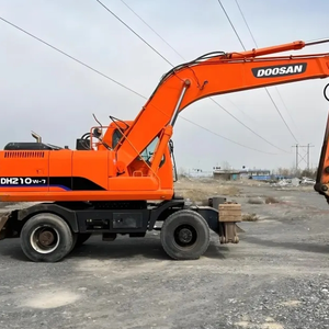 Châssis complet d'excavatrice sur pneus Doosan DH210W-7 haute efficacité pour la rénovation routière et la construction – Vente chaude - Product Image 1