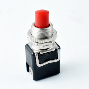 PBS-13B 13C AUS-(EIN) Druckknopf 12MM Momentsc halter EIN-(AUS) 4A 250VAC 8A 125VAC Druckknopf mit Schraub klemmen - Product Image 3