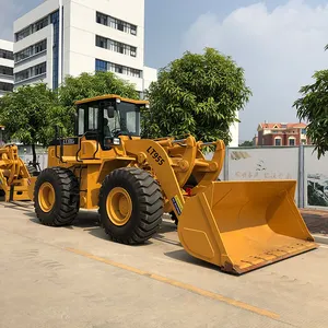 SECSUN China LT955 maior carregadeira dianteira de rodas 6ton 7ton 10ton 5ton carregadeira para venda