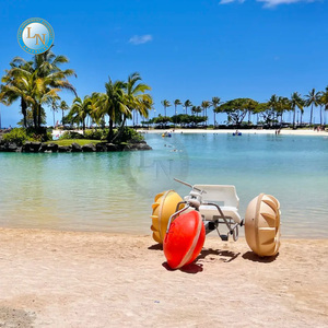 Bicicleta Acuática Comercial de Fibra de Vidrio y PE para 2 Personas, Bote a Pedal para Uso en Mar y Lago - Product Image 2