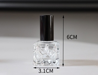 10ML Eau Cube Parfum Carré Vaporisateur Portable Petite Bouteille Vide Maquillage Vaporisateur Bouchon À Vis