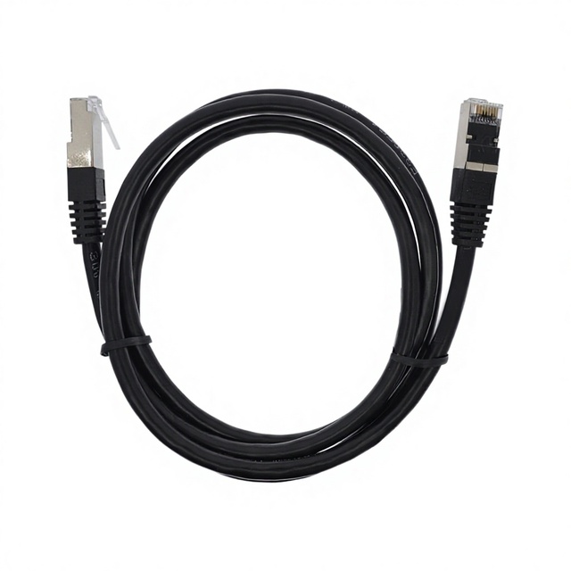 Cat6/Cat6A FTP Shielded Patch Cable-RJ45 Ethernet Cord Gold-Plated Plug 26AWG Pure Copper LSZH Jacket Indoor