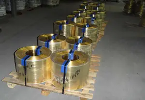 Brass Strip Roll Manufacturer Direct Supply Brass Tape 0.1mm 0.2mm 10mm